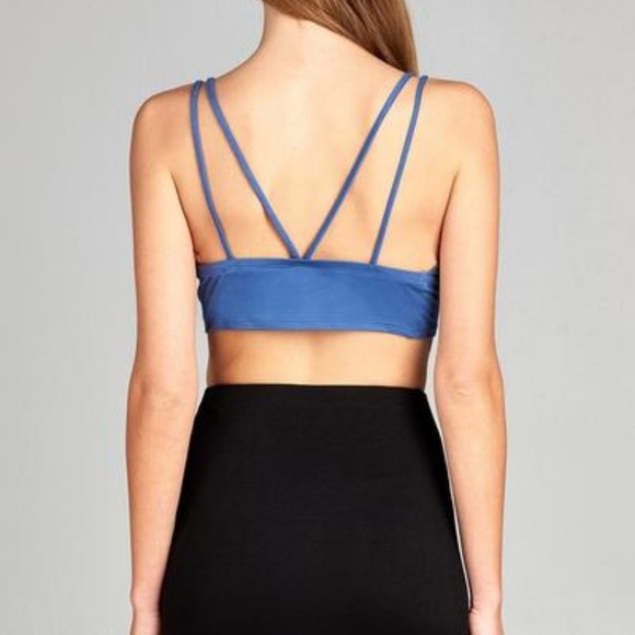 TRIKA - Crop Top w/Front Strap - Picture 4 of 5